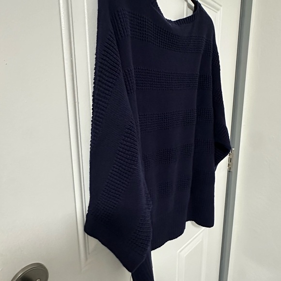 Liz Claiborne Women's Dark Blue Crew, 3/4 sleeves, Neck Sweater, Size 2X NWOT - Picture 8 of 11
